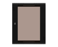 ExtraLink  Wisząca 19" 15U 600x600mm Premium jednosekcyjna (czarna) - 1323214 - zdjęcie 1